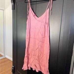 Pink Sleeveless Dress